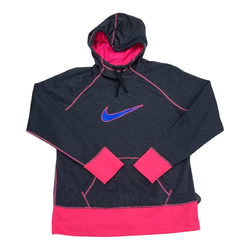 Women's Turtleneck Sweatshirts-Sweatshirt Hoodie By Nike  Size: Xl