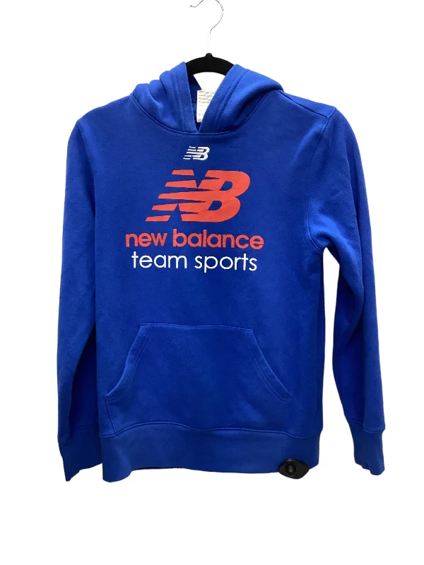 Women's Acid Wash Sweatshirts-Sweatshirt Hoodie By New Balance  Size: L