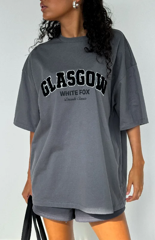 Women's Muscle T-Shirts-Decade Classics Global Oversized Tee Volcanic