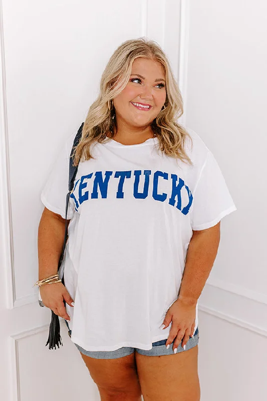 Women's Peplum T-Shirts-Kentucky Graphic Tee Curves