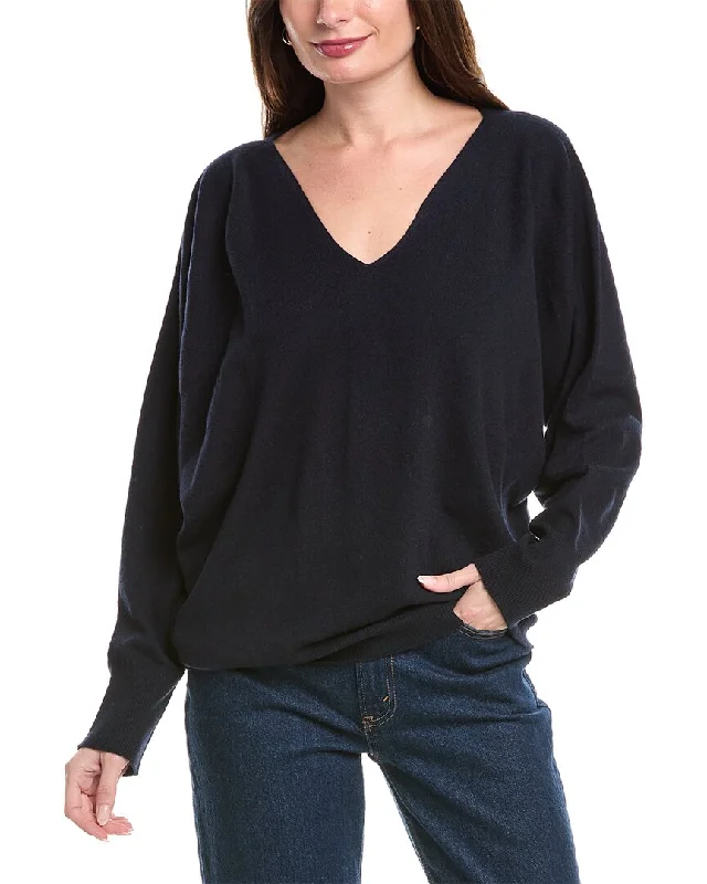 Women's Fleece Pencil Pullovers-Theory Cashmere Sweater