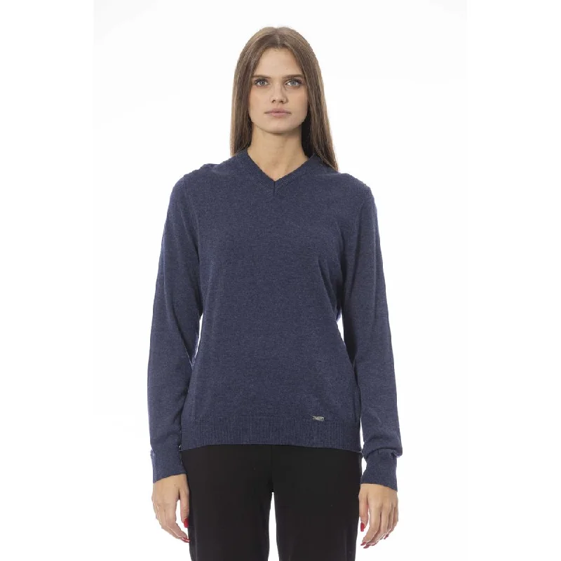 Women's Shawl Collar Pullovers-Baldinini Trend  Viscose Women's Sweater