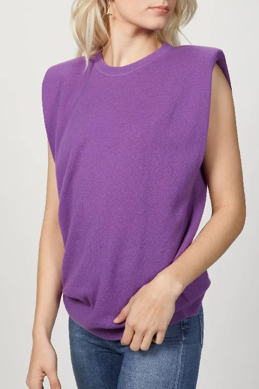 Women's Layered Pullovers-Jaitlin Sweater In Charisma