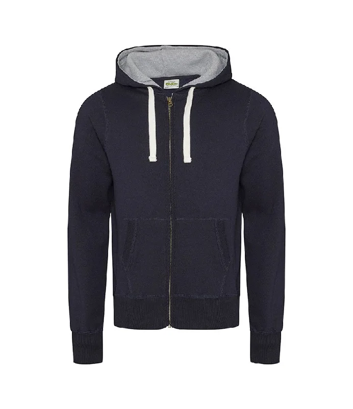 Women's Raglan Sleeve Hoodies-Chunky Zoodie | NEW FRENCH NAVY