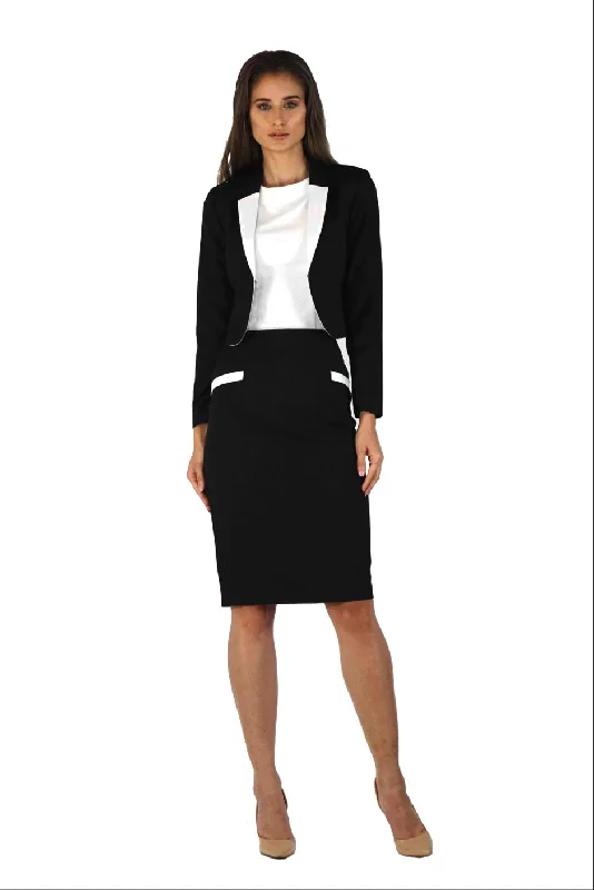 Women's Formal Skirts-Take Flight Skirt Suit