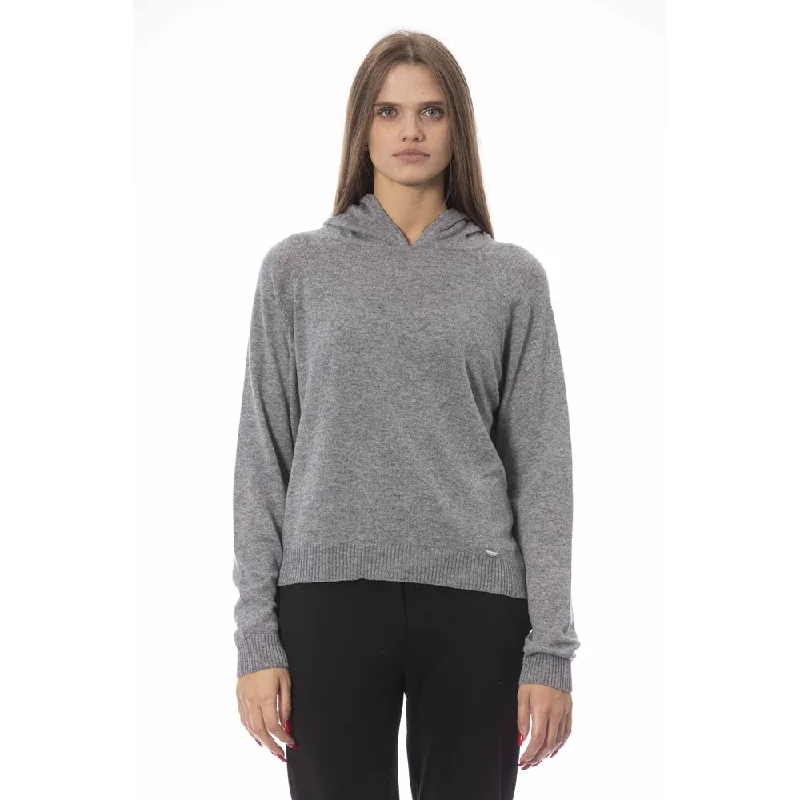 Women's Ribbed Pullovers-Baldinini Trend  Viscose Women's Sweater