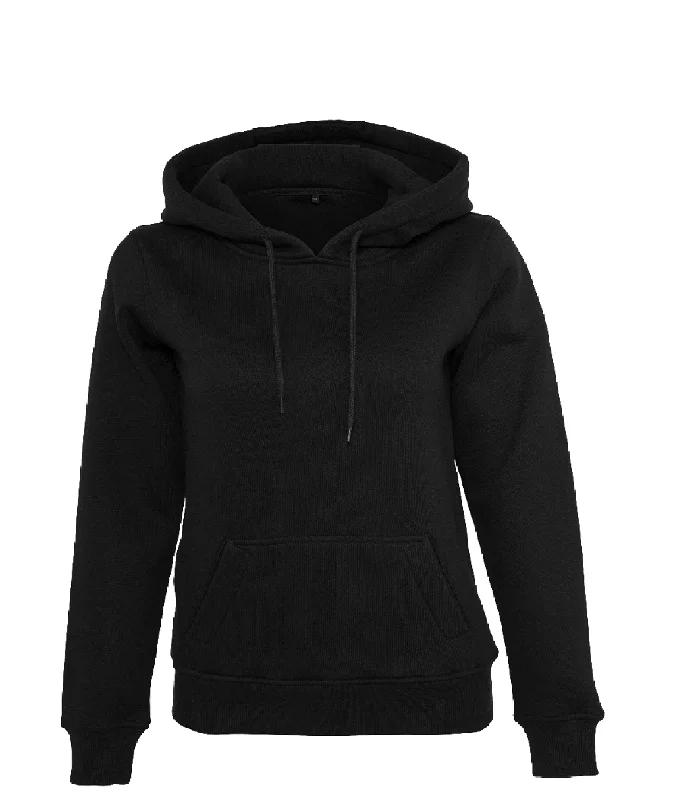 Women's Sporty Hoodies-Women's Organic Hoodie | BLACK