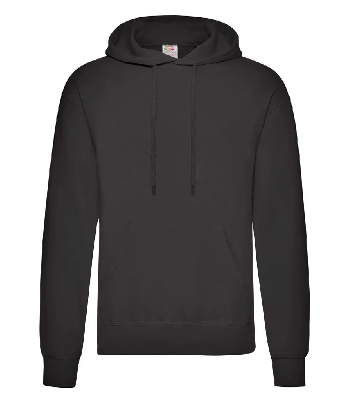 Women's Personalized Fit Hoodies-Hooded Sweat | BLACK