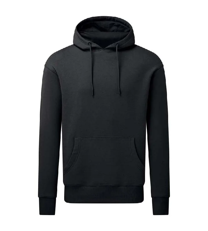 Women's Tunic Hoodies-Anthem Unisex Hoodie | BLACK