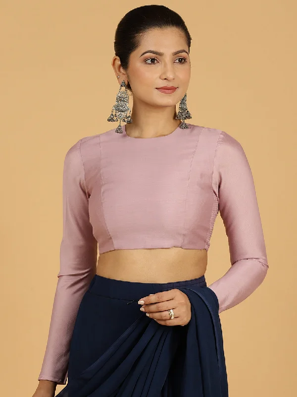 Jaya x Rozaana |  Saree Blouse in Lilac