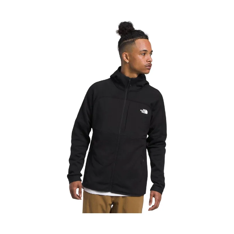 Women's Abstract Pullovers-The North Face Men's Canyonlands High Altitude Hoodie - Black