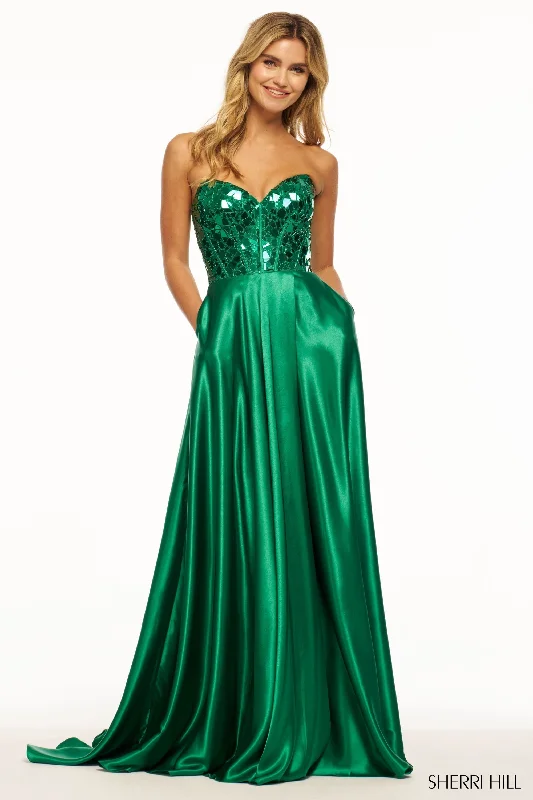 Women's Casual Park Dresses-Sherri Hill 56041