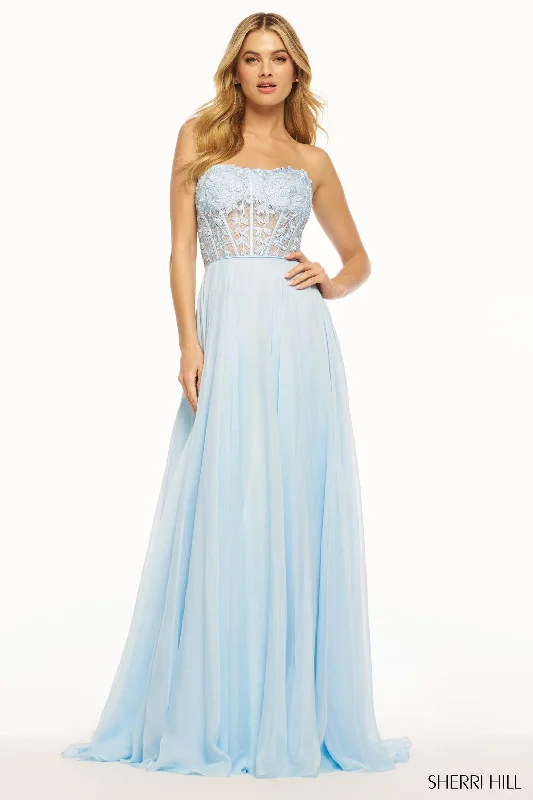 Women's Casual Bodycon Dresses-Sherri Hill 56088