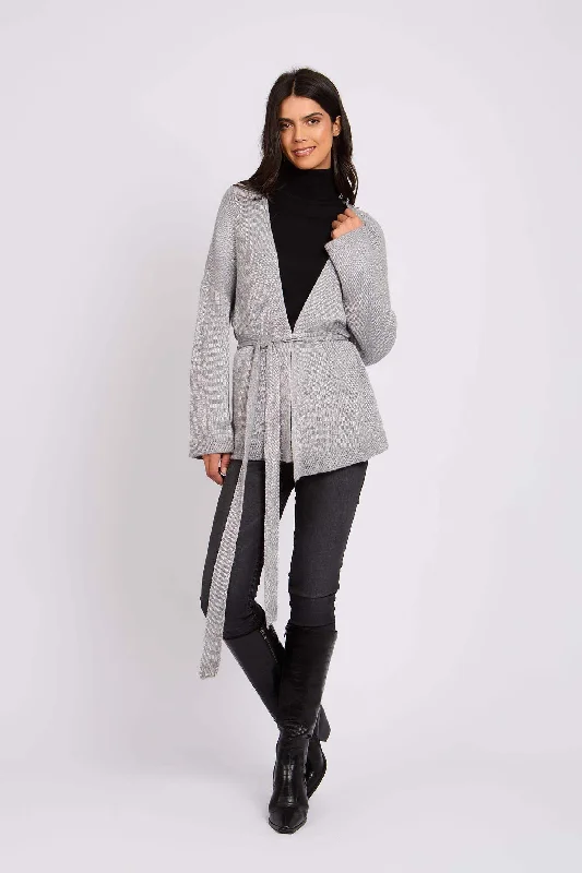 Women's Crew Neck Cardigans-Cardigan