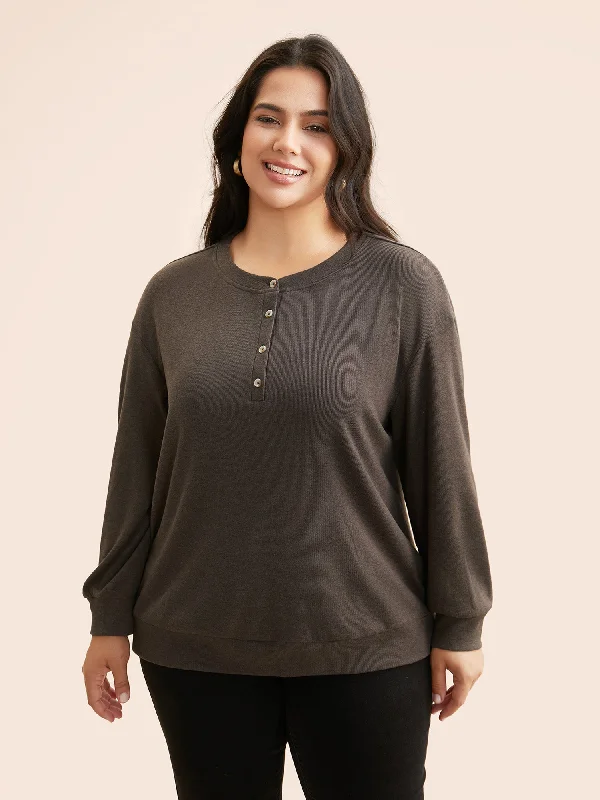 Airy Cozy Drop Shoulder T-shirt