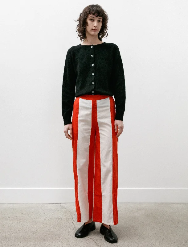 Women's Washed Pants-Liberty Stripe Pants