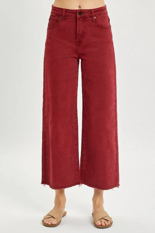 Women's Tall Pants-Cabernet All Day Pants In Wine