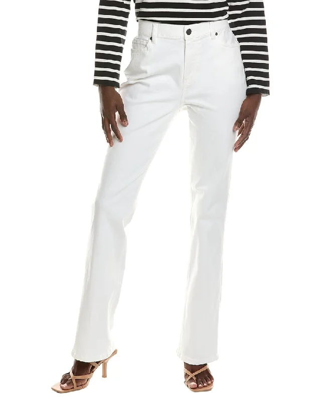 Women's Chalk Stripe Pants-cabi 5th Avenue White Jean