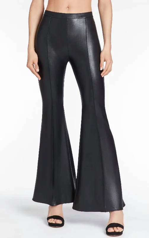 Women's Cinch-Waist Pants-Hughes Pant In Black