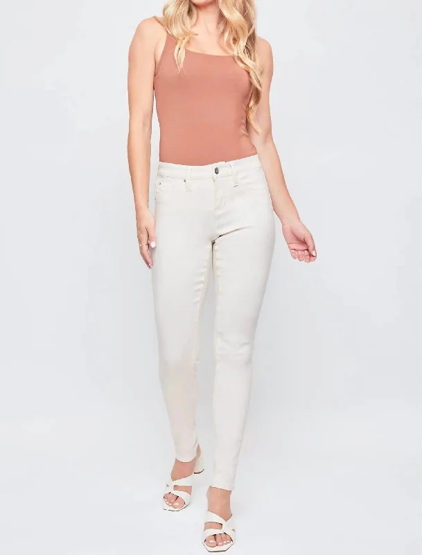 Women's Jeggings Pants-Hyperstretch Skinny Jean In Gardenia