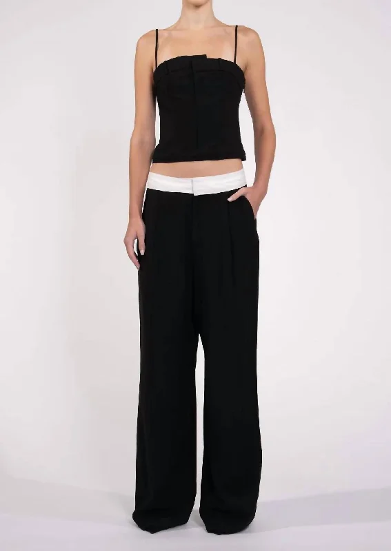 Women's Business Pants-Landon Pant In Black