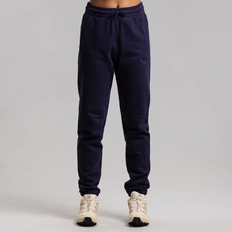 Women's Active Pants-Morris 75 Block Track Pant Womens NAVY