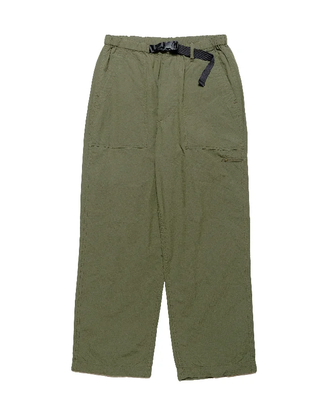 Women's Modern Pants-The Corona Utility FP001E Fatigue Slacks 'Utility Easy Slacks' Cordura Ripstop Leaf Green